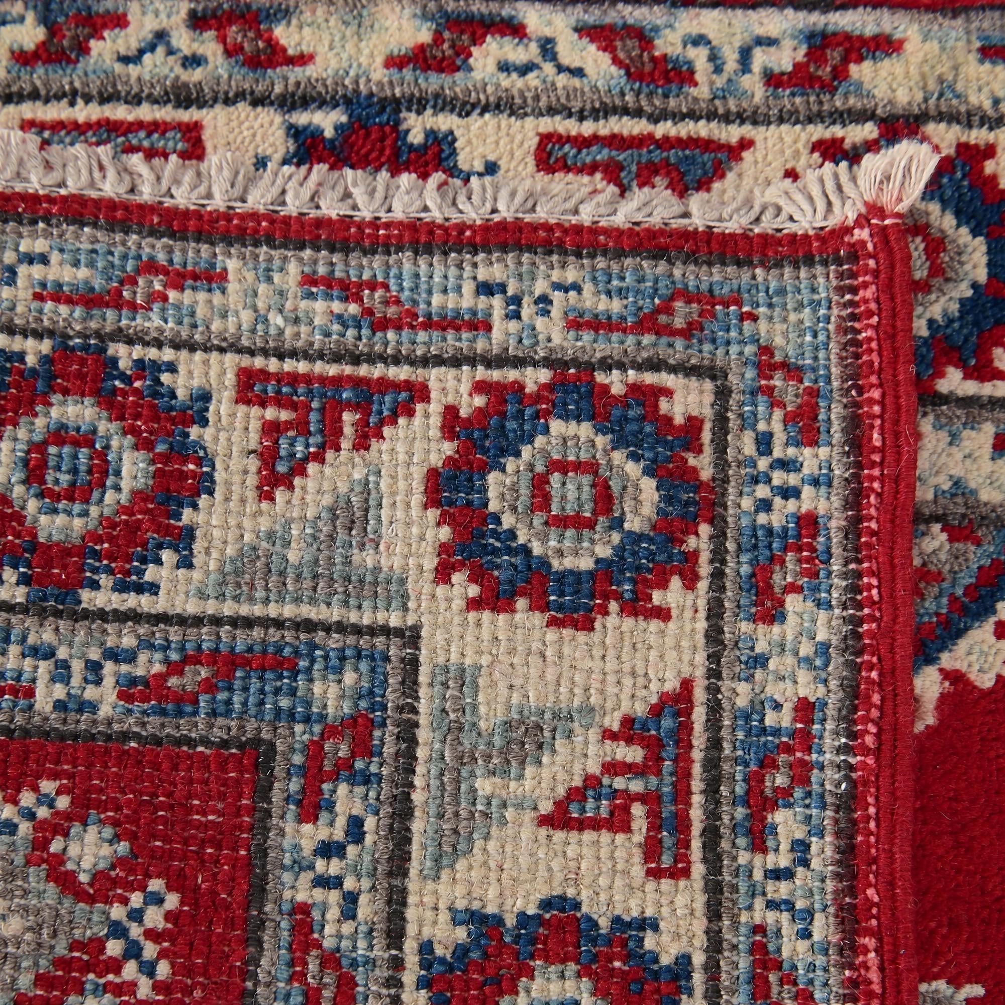 65cm x 95cm Hand Knotted Kazak Rug