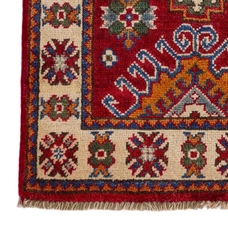 Detail image of 1' 11 x 3' 1 Hand Knotted Kazak Rug