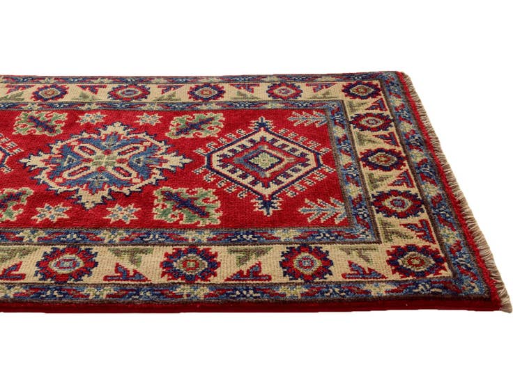 Detail image of 2' x 3' 5 Hand Knotted Kazak Rug