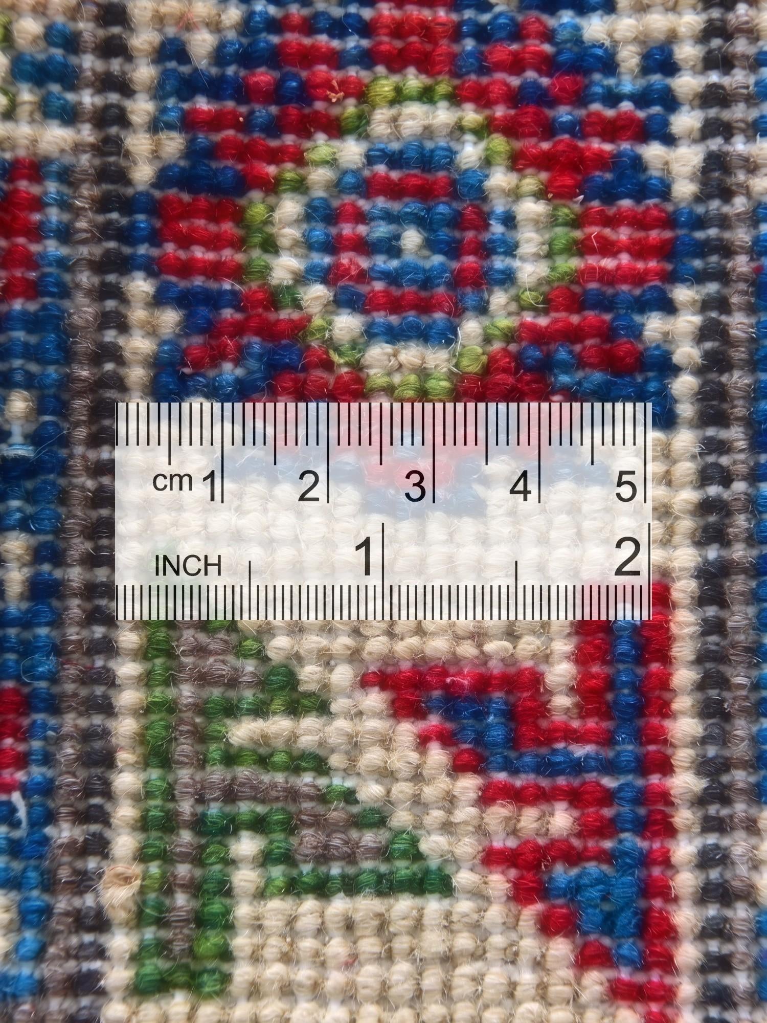 2' x 3' 5 Hand Knotted Kazak Rug
