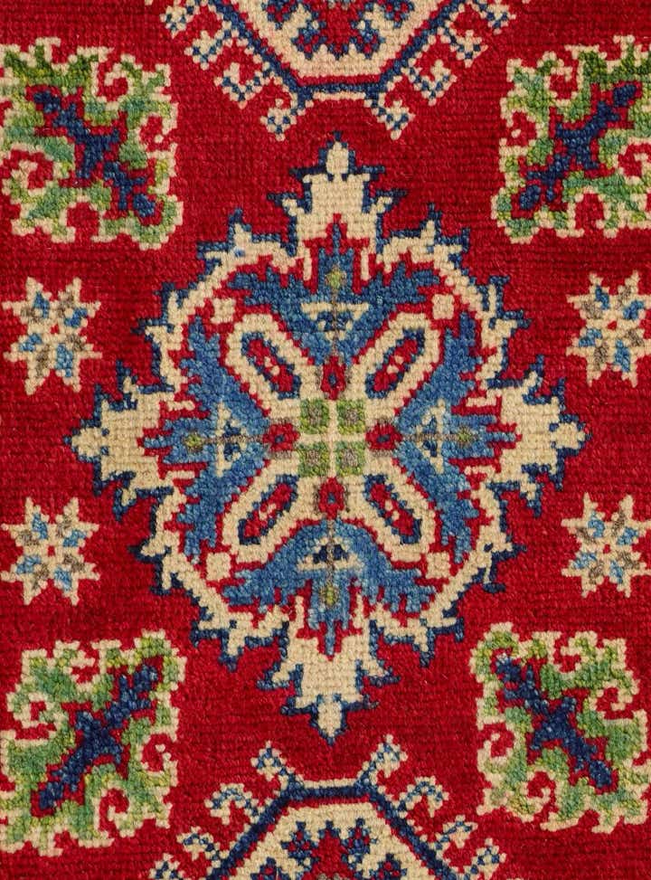 2' x 3' 5 Hand Knotted Kazak Rug