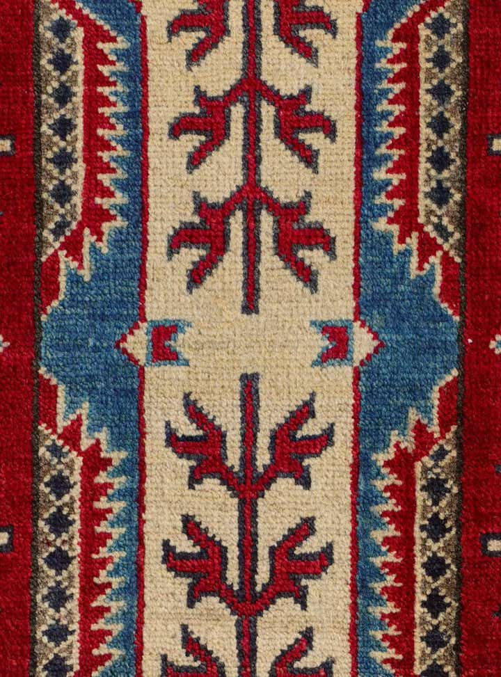 2' 1 x 2' 11 Hand Knotted Kazak Rug