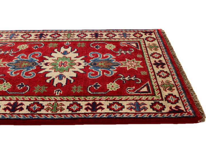 2' 1 x 3' Hand Knotted Kazak Rug