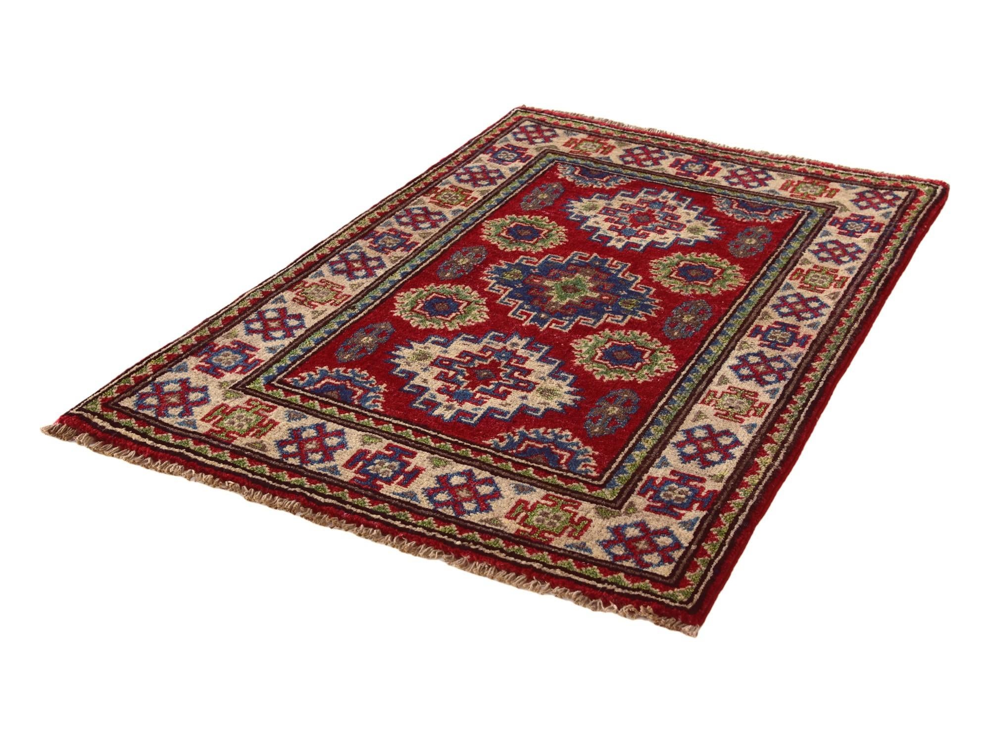 2' 1 x 3' 1 Hand Knotted Kazak Rug