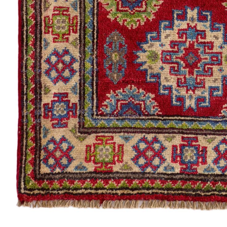 Detail image of 2' 1 x 3' 1 Hand Knotted Kazak Rug