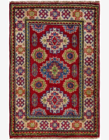 2' 1 x 3' 1 Hand Knotted Kazak Rug
