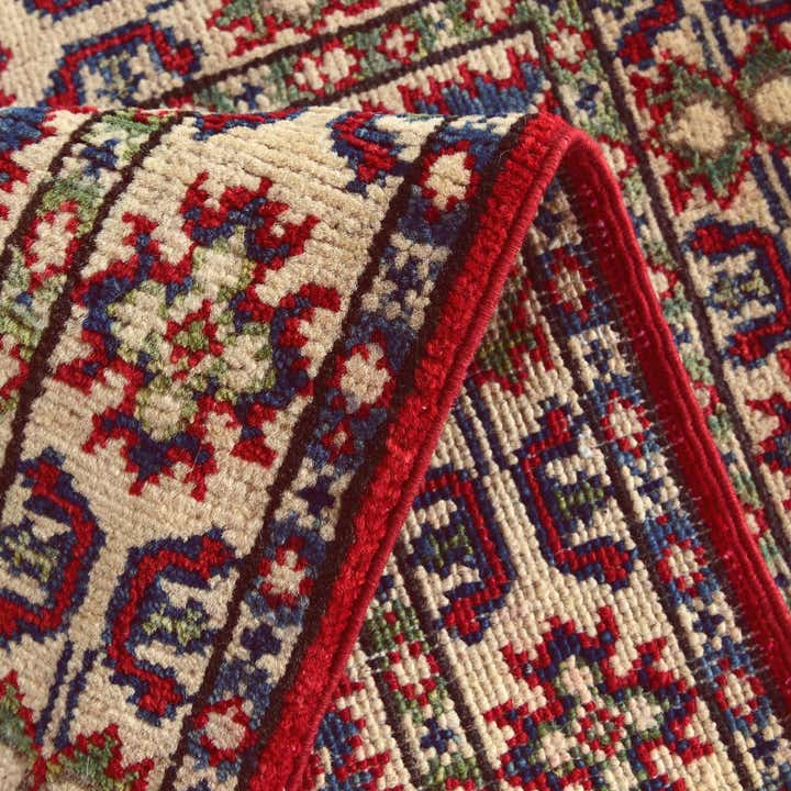 2' x 3' 4 Hand Knotted Kazak Rug