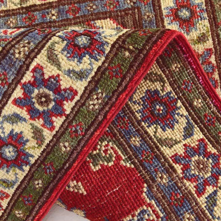 2' x 2' 11 Hand Knotted Kazak Rug