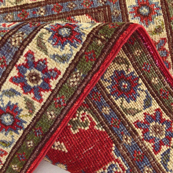 Detail image of 2' x 2' 11 Hand Knotted Kazak Rug