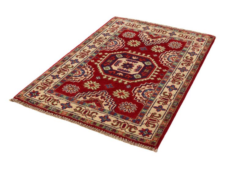Detail image of 2' x 2' 11 Hand Knotted Kazak Rug