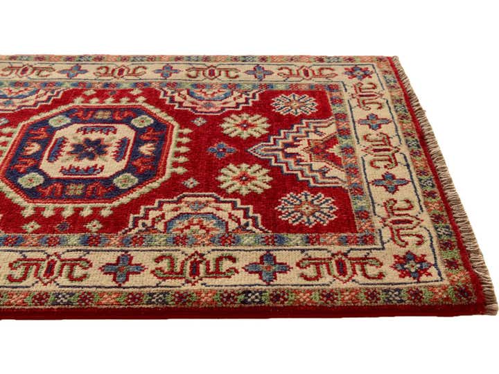 2' x 2' 11 Hand Knotted Kazak Rug