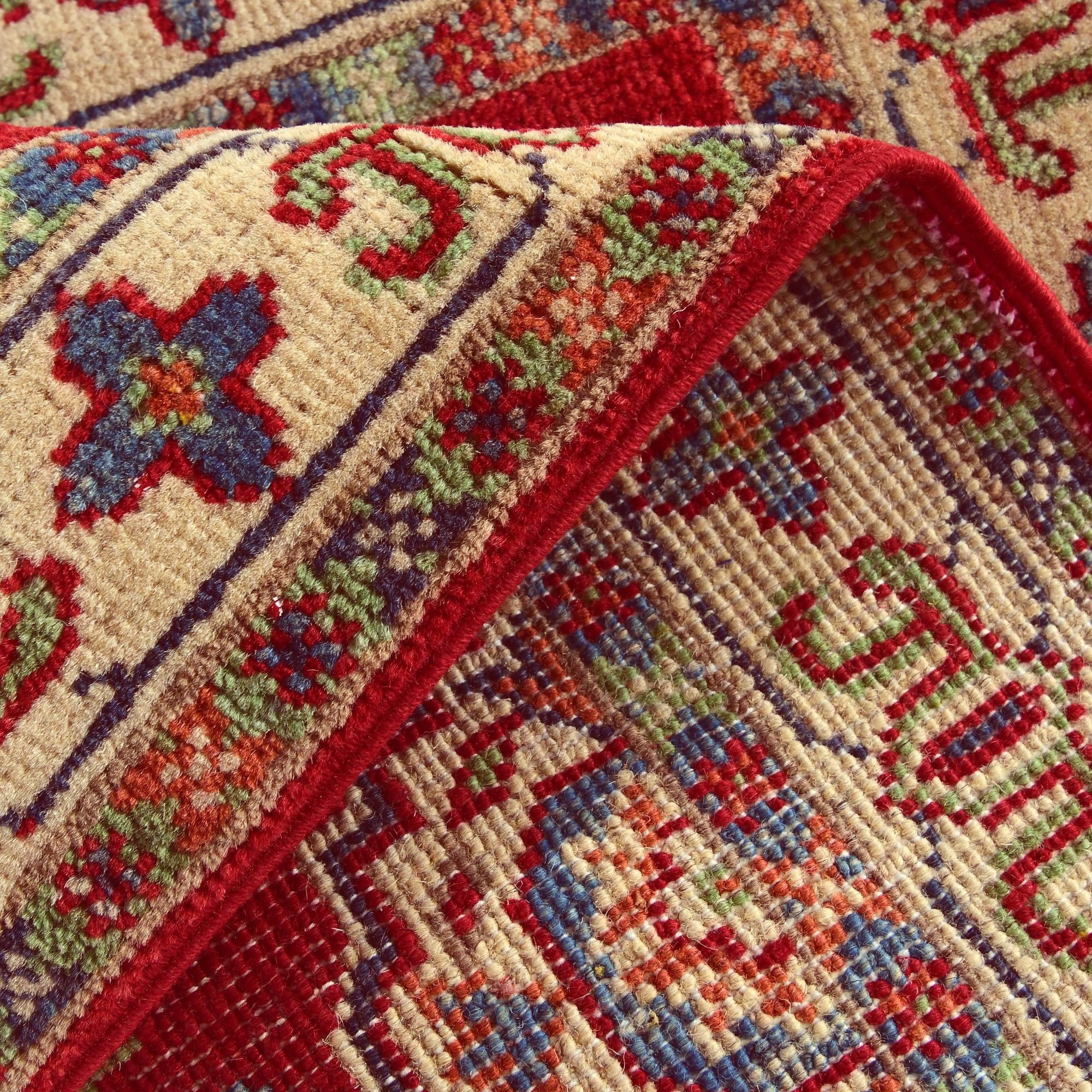 2' x 2' 11 Hand Knotted Kazak Rug