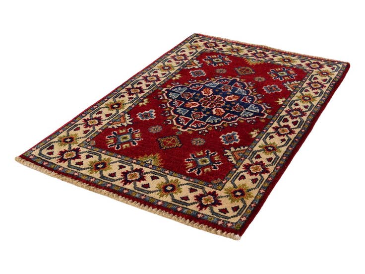 Detail image of 1' 10 x 3' 1 Hand Knotted Kazak Rug