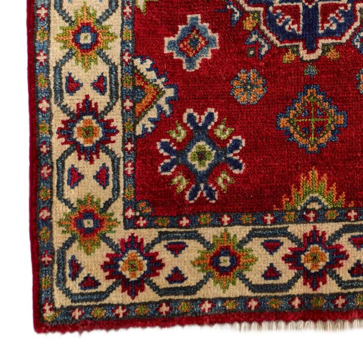 Detail image of 1' 10 x 3' 1 Hand Knotted Kazak Rug