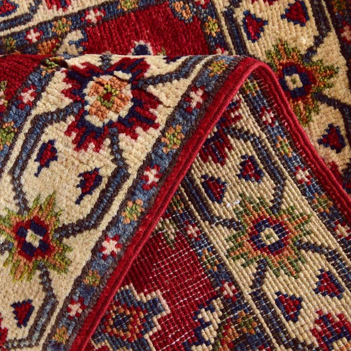 1' 10 x 3' 1 Hand Knotted Kazak Rug