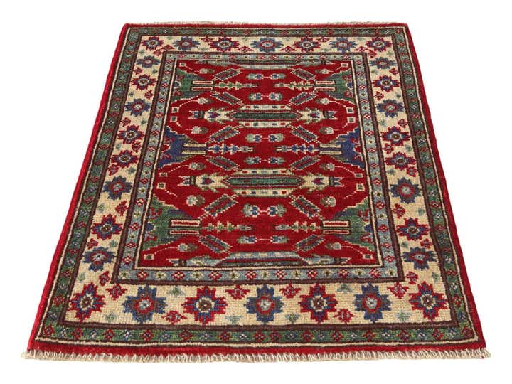 2' 1 x 2' 10 Hand Knotted Kazak Rug