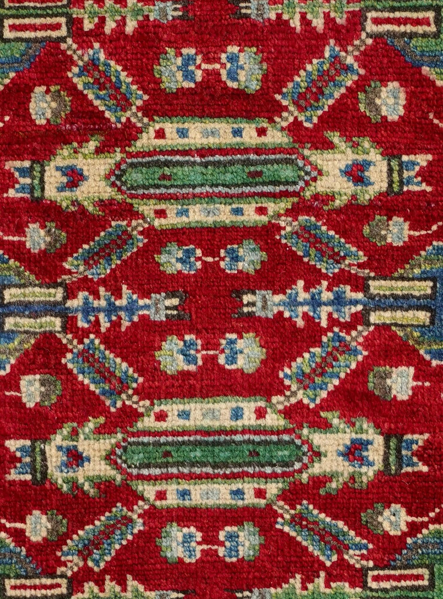2' 1 x 2' 10 Hand Knotted Kazak Rug