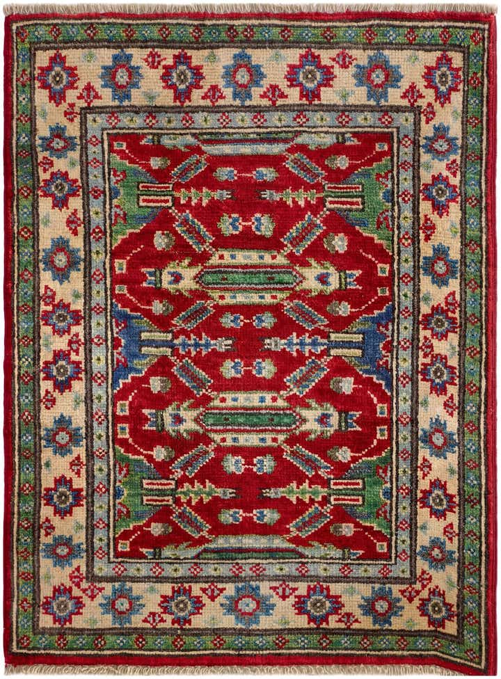2' 1 x 2' 10 Hand Knotted Kazak Rug