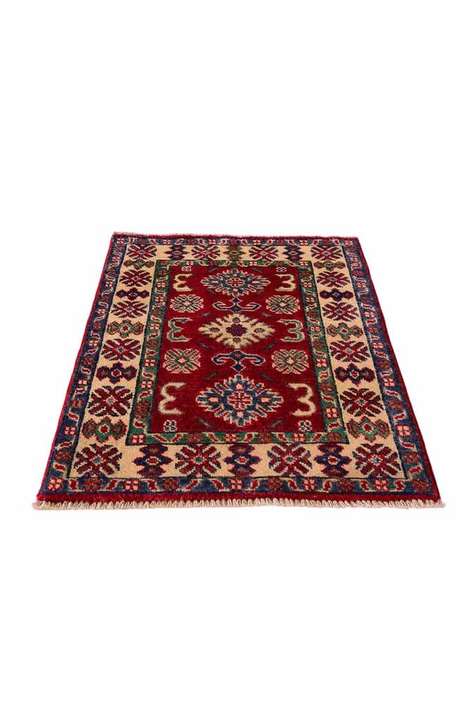 2' x 2' 11 Hand Knotted Kazak Rug