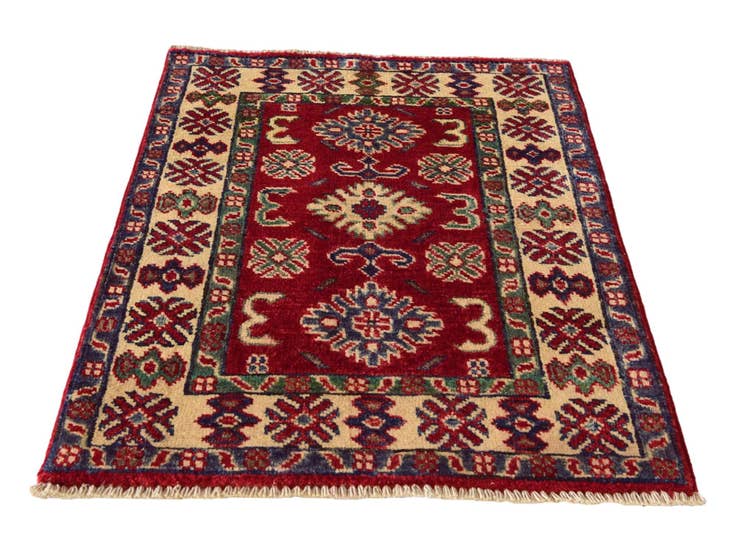 Detail image of 2' x 2' 11 Hand Knotted Kazak Rug