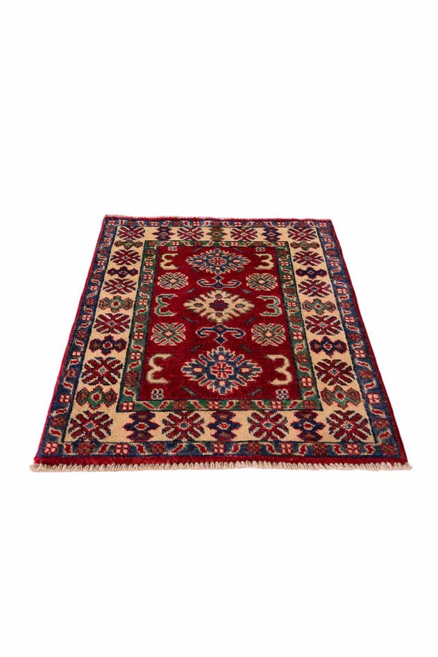 Detail image of 2' x 2' 11 Hand Knotted Kazak Rug