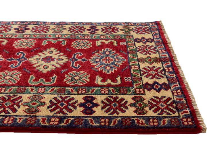2' x 2' 11 Hand Knotted Kazak Rug