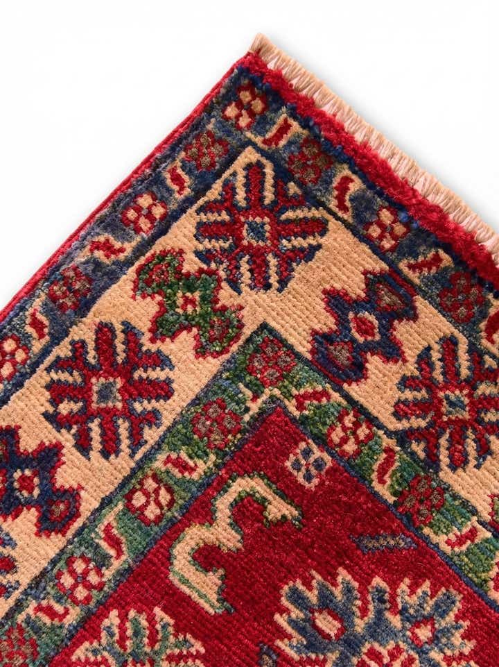 2' x 2' 11 Hand Knotted Kazak Rug