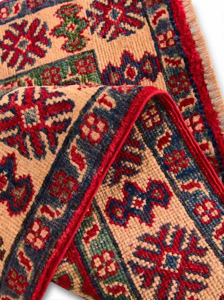 2' x 2' 11 Hand Knotted Kazak Rug