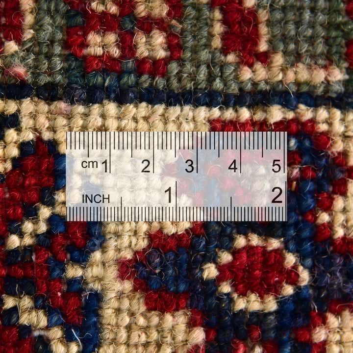2' x 2' 11 Hand Knotted Kazak Rug