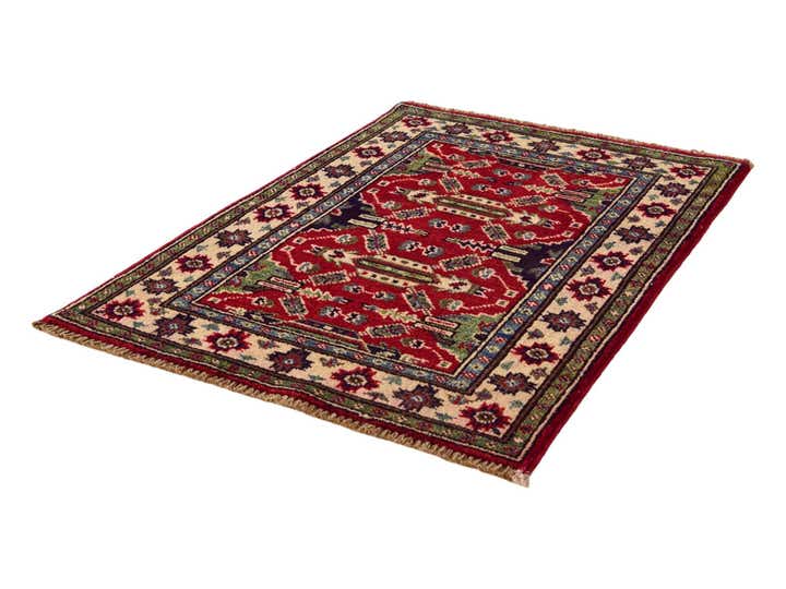 2' x 3' Hand Knotted Kazak Rug