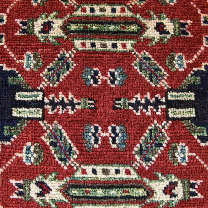 60cm x 90cm Hand Knotted Kazak Rug