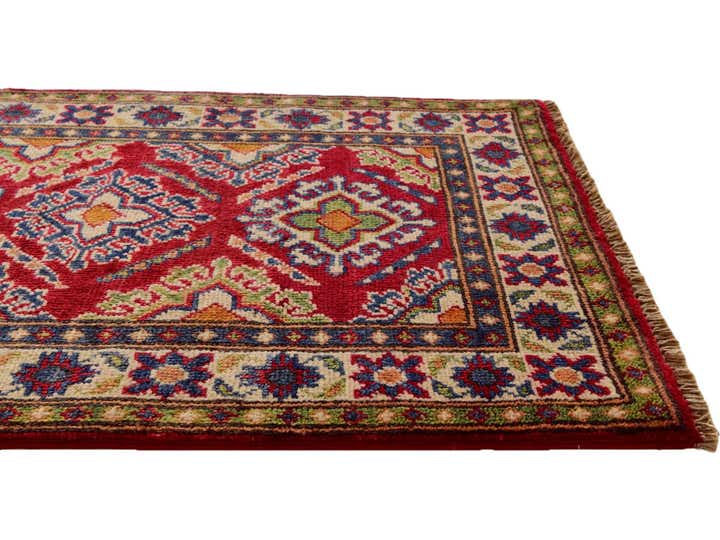 2' x 3' 2 Hand Knotted Kazak Rug
