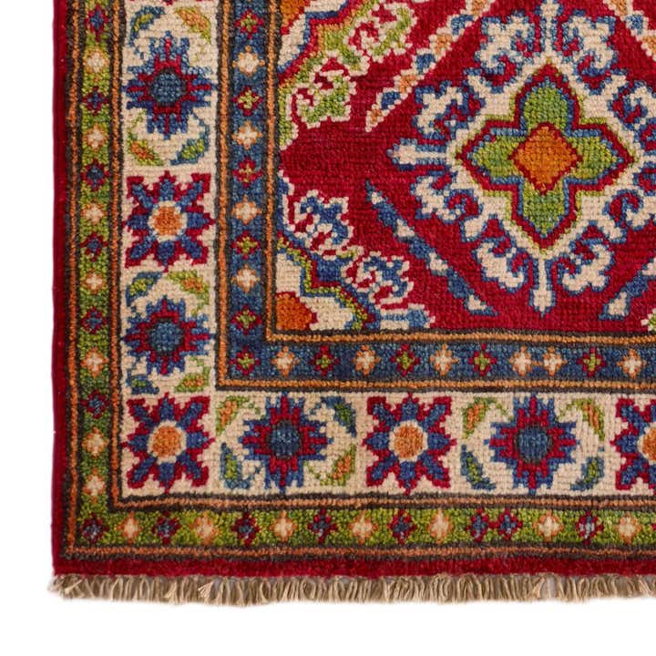 2' x 3' 2 Hand Knotted Kazak Rug