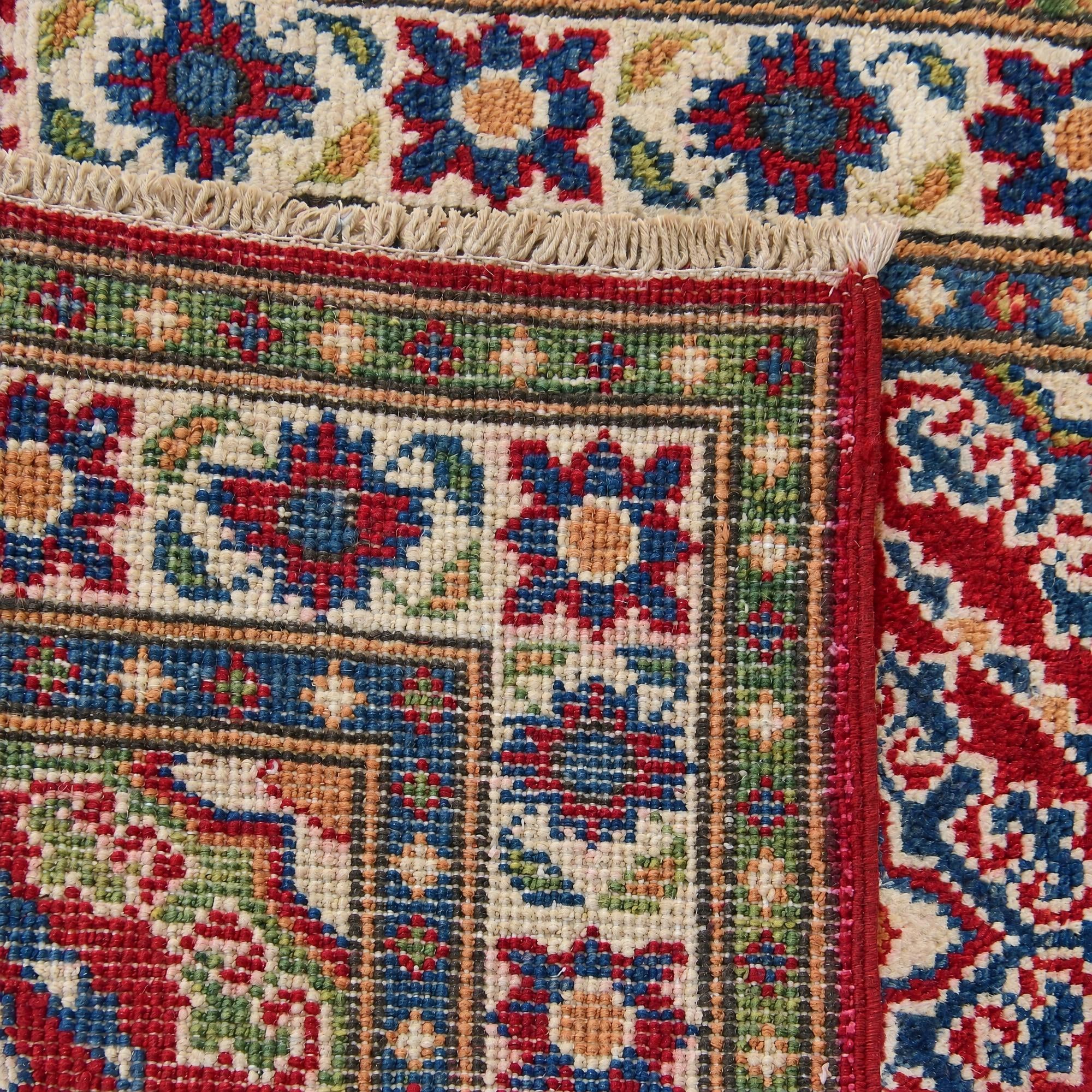 60cm x 95cm Hand Knotted Kazak Rug