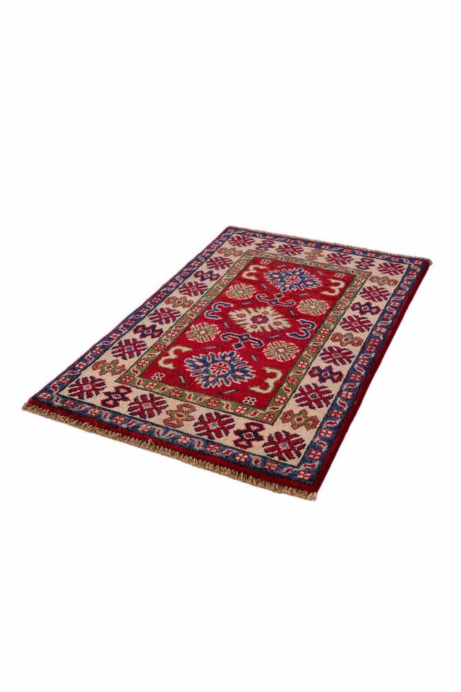 1' 10 x 3' 1 Hand Knotted Kazak Rug