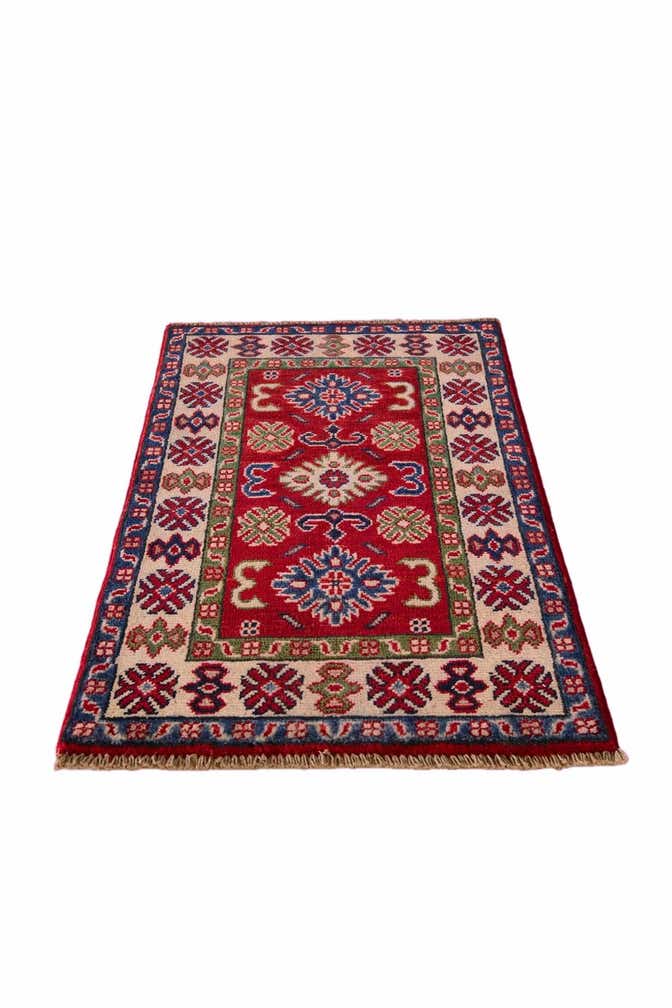 1' 10 x 3' 1 Hand Knotted Kazak Rug