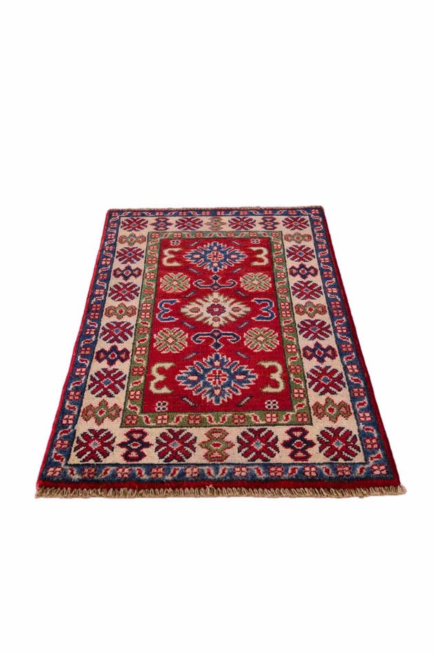 Detail image of 1' 10 x 3' 1 Hand Knotted Kazak Rug