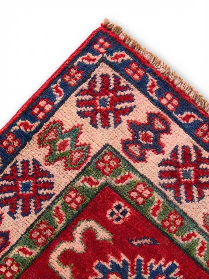 1' 10 x 3' 1 Hand Knotted Kazak Rug