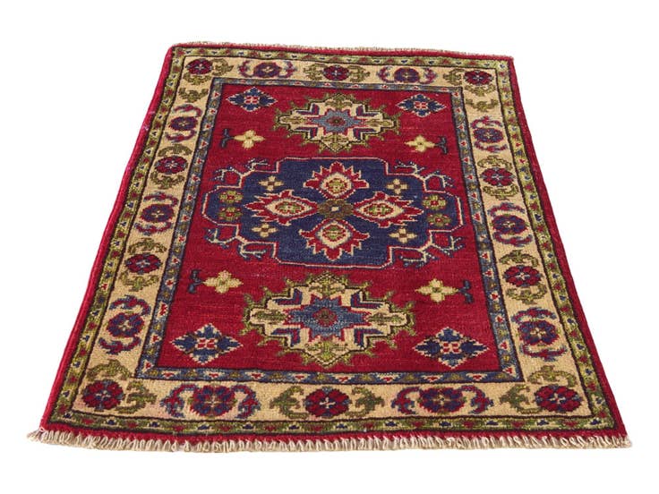 Detail image of 2' x 2' 11 Hand Knotted Kazak Rug