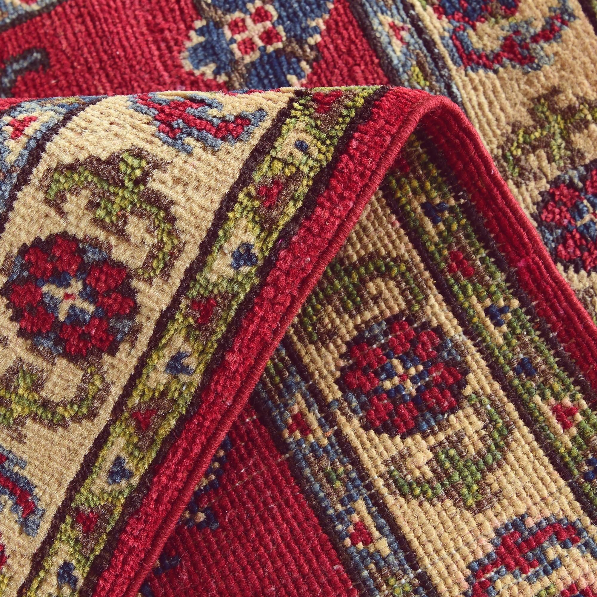 2' x 2' 11 Hand Knotted Kazak Rug
