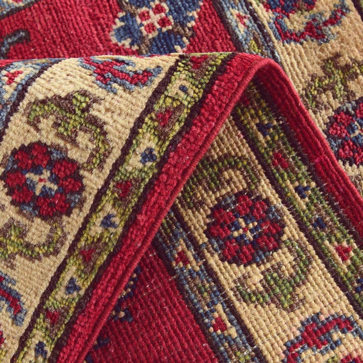 Detail image of 2' x 2' 11 Hand Knotted Kazak Rug