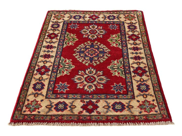 Detail image of 2' x 3' Hand Knotted Kazak Rug