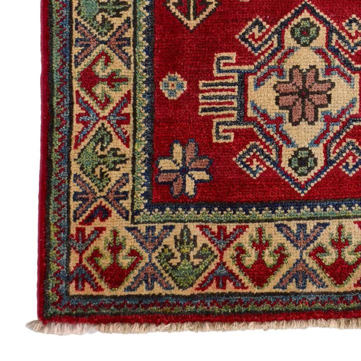 2' x 3' Hand Knotted Kazak Rug