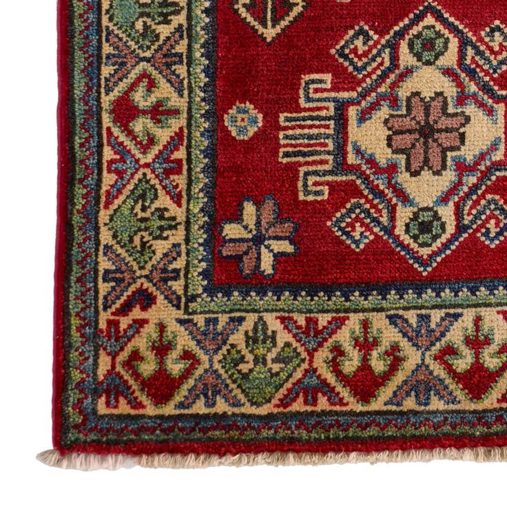 Detail image of 2' x 3' Hand Knotted Kazak Rug