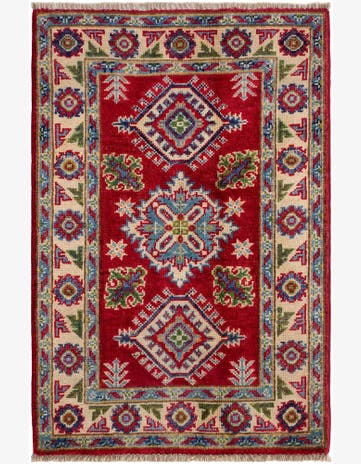 2' 1 x 3' 1 Hand Knotted Kazak Rug