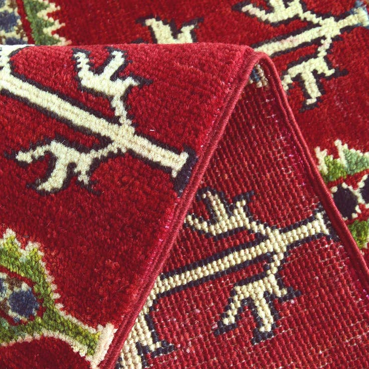 Detail image of 2' x 3' Hand Knotted Kazak Rug
