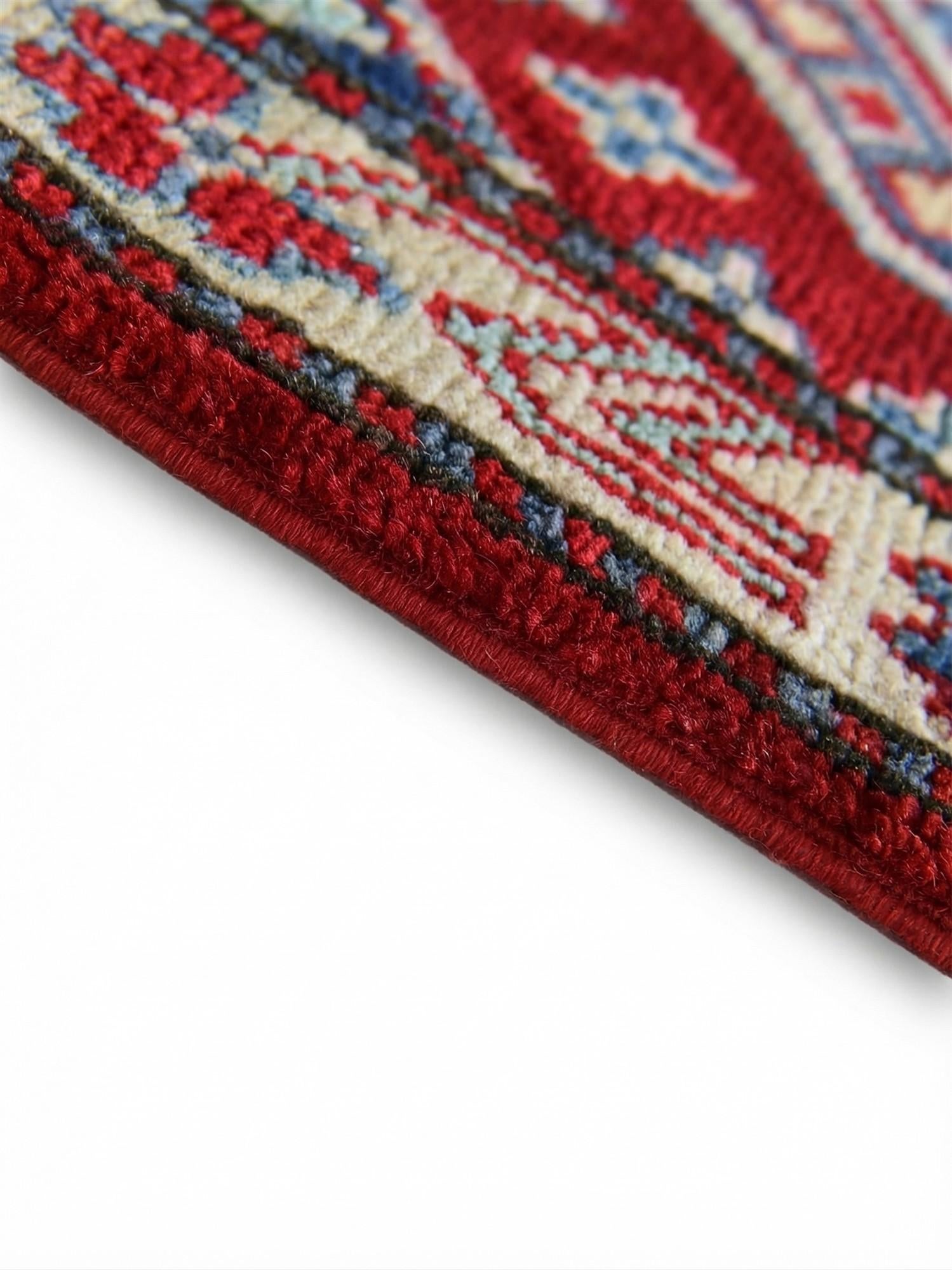 65cm x 85cm Hand Knotted Kazak Rug