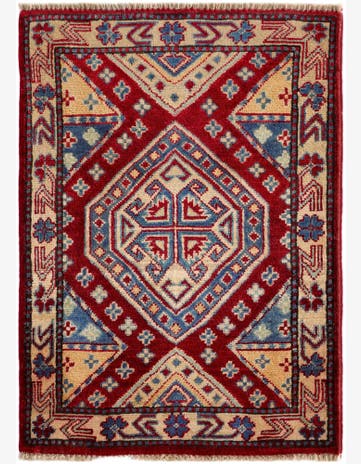 2' 1 x 2' 10 Hand Knotted Kazak Rug