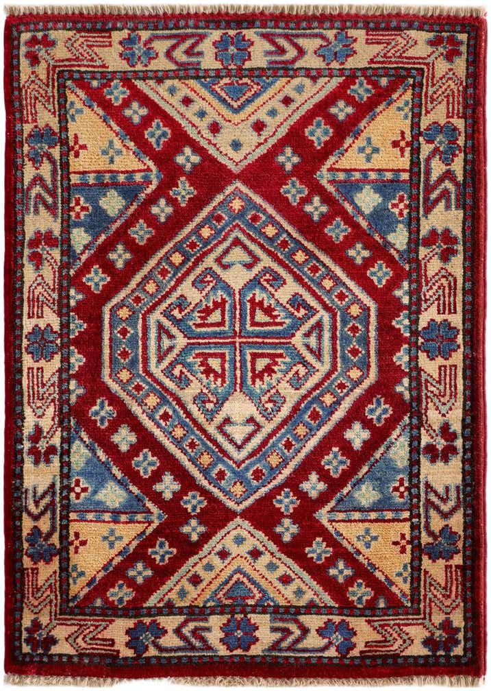 2' 1 x 2' 10 Hand Knotted Kazak Rug