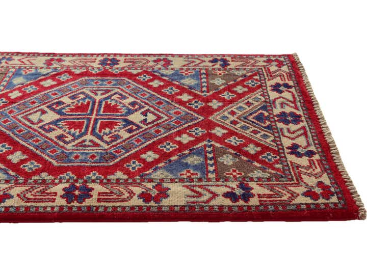 1' 10 x 2' 11 Hand Knotted Kazak Rug